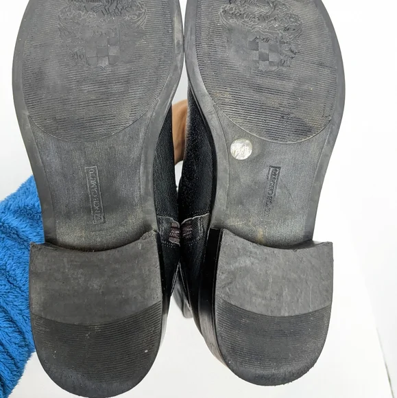 Vince Camuto two tone leather boots - Picture 14 of 16